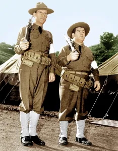 Comedians Prints: BUCK PRIVATES, from left: Bud Abbott, Lou Costello, (aka Abbott and Costello), 1941