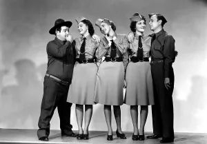 Patty Prints: BUCK PRIVATES, Lou Costello, Maxine Andrews