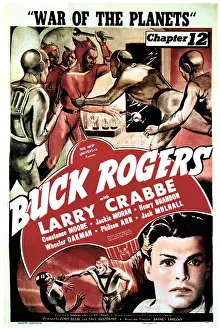 Spaceship Prints: BUCK ROGERS, Larry Crabbe in Chapter 12: War Of the Planets, 1940