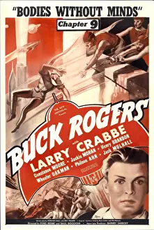 Crabbe Prints: BUCK ROGERS, Larry Crabbe in Chapter 9: Bodies Without Minds, 1939