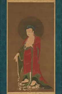 Teacher Prints: BUDDHA AMITABHA DESCENDING FROM HIS PURE LAND