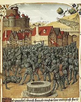 Biographer Prints: BUEIL, John V of (1406-1477). Noble French
