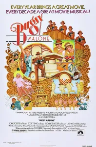 Jodie Prints: BUGSY MALONE, Jodie Foster, Scott Baio on poster art, 1976