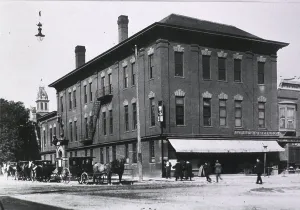 Minnesota Prints: Building housing the medical office shared by Mayo brothers and their father in Rochester