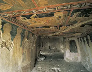 Bizantium Prints: BULGARIA. RUSE. Ivanovo. Rupestrian monastic complex (12th-14th c)