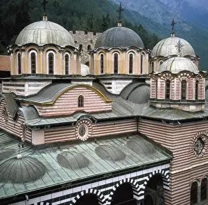 Sofiya Prints: BULGARIA. SOFIA. Rila. Monastery of Saint John of Rila