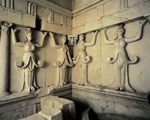 Interior Designer Prints: BULGARIA. Sveshtari. Thracian Tomb of Sveshtari (3rd c)