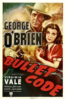 Holding Hands Prints: BULLET CODE, from left: George O'Brien, Virginia Vale, 1940