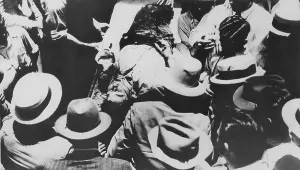 Clyde Prints: Bullet Riddled body of Clyde Barrow, accused killer of dozens of peace officers