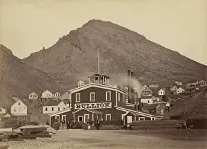 Silver Prints: Bullion Mine, Virginia City, Nevada, by Carleton Watkins, 1875-1877