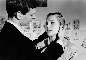 Distraught Prints: BUNNY LAKE IS MISSING, Keir Dullea, Carol Lynley, 1965