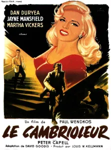 Jbp10ju18 Prints: THE BURGLAR, Jayne Mansfield, 1957