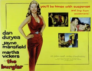 Shaughnessy Prints: THE BURGLAR, Jayne Mansfield, Dan Duryea, Martha Vickers, Mickey Shaughnessy, 1957