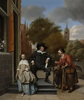 1650s Prints: The Burgomaster of Delft and his Daughter