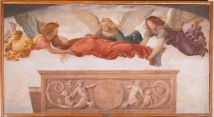 Mid Air Prints: The burial of St Catherine, by Bernardino Luini