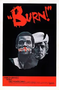 Slave Prints: BURN!, (aka QUEIMADA), US poster, from left: Evaristo Marquez, Marlon Brando, 1969