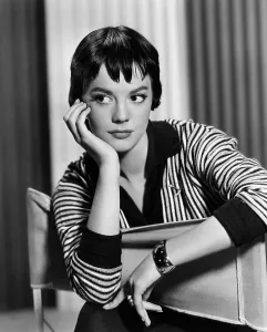 Short Bangs Prints: THE BURNING HILLS, Natalie Wood, 1956