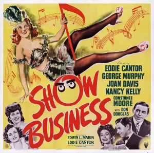 Eddie Prints: SHOW BUSINESS, US poster art, from left: Joan Davis