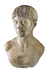 Crome Prints: Bust of adolescent. 98-117. Roman art
