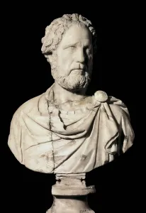 2nd C Prints: Bust of Antoninus Pius. 2nd c. Roman art
