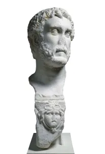 Bearded Prints: Bust of Antoninus Pius. 2nd c. Roman art