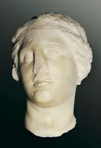 4th C Prints: Bust of Ariadne. 4th c. BC. Classical Greek art