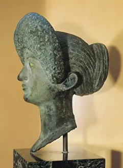 Wimple Prints: Bust of a Roman woman. Roman art