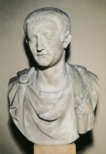 1st C Prints: Bust of Tiberius. 1st c. Roman art