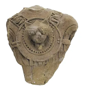 Iberian Prints: Bust of a warrior. 5th c. BC. Limestone stone