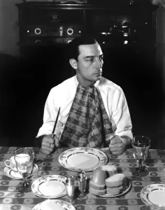 Bread Prints: Buster Keaton, MGM, 1933, photo by Hurrell
