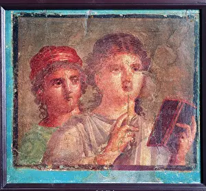 Study Prints: Busts of Young Girls, by unknown artist