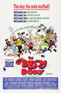 Caesar Prints: THE BUSY BODY, US poster art, front from left: Richard Pryor