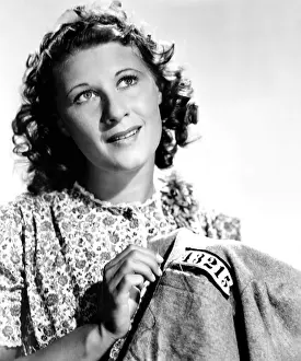 Sewing Prints: TOO BUSY TO WORK, Joan Davis, 1939