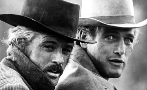 BUTCH CASSIDY AND THE SUNDANCE KID, Robert Redford, Paul Newman, 1969, TM and Copyright (c)20th Century Fox Film Corp. All rights reserved butch cassidy sundance kid robert redford