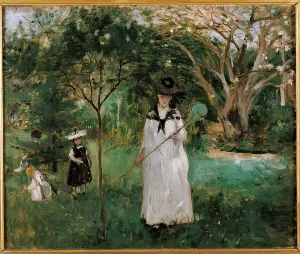 Non Urban Scene Prints: The Butterfly Hunt, by Berthe Morisot