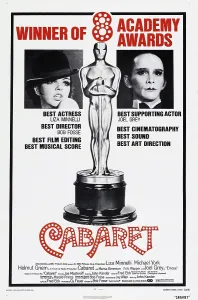 February Prints: CABARET, US poster, from left: Liza Minnelli, Joel Grey, 1972
