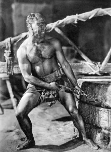 Slave Prints: CABIRIA, Maciste (aka Bartolomeo Pagano), 1914