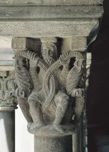 Valles Occidental Prints: CADELL, Arnau (12th c.). Figured capital
