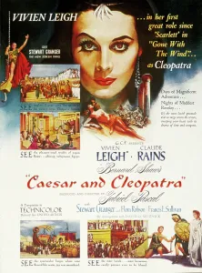 Vivien Prints: CAESAR AND CLEOPATRA, Vivien Leigh, 1945