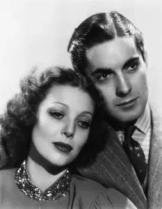 Head On Shoulder Prints: CAFE METROPOLE, from left: Loretta Young