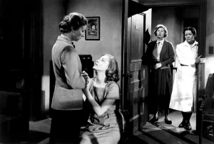 Warden Prints: CAGED, Agnes Moorehead, Eleanor Parker, 1950