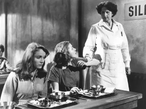 Abuse Prints: CAGED, Eleanor Parker, Hope Emerson, 1950