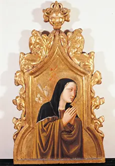 Triptych Prints: Cagli Polyptych, by Niccol di Liberatore (Niccol da Foligno) known as lAlunno