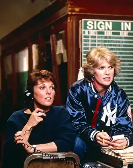 Tyne Prints: CAGNEY & LACEY, (aka CAGNEY AND LACEY), from left: Tyne Daly, Sharon Gless, 1981-1988