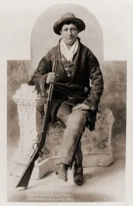 Buckskins Prints: Calamity Jane (1852-1903), was a scout for Indian fighter
