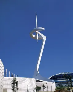 Montjuc Prints: CALATRAVA, Santiago (1951). Telefonica Tower
