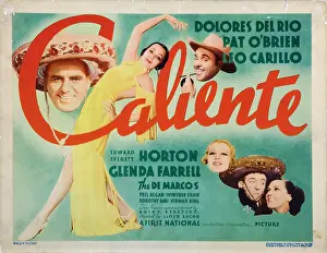 Farrell Prints: IN CALIENTE, lobbycard, Pat O'Brien
