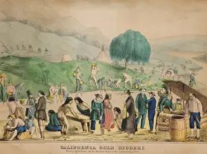 Industry Prints: CALIFORNIA GOLD DIGGERS