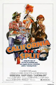 Films By Robert Altman Prints: CALIFORNIA SPLIT, US poster, front from left: Elliott Gould, George Segal, 1974