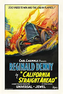 Speed Prints: CALIFORNIA STRAIGHT AHEAD, 1925